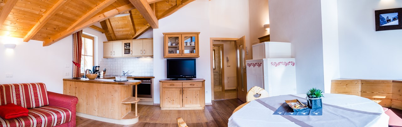 Villa David Dolomites Zimmerkategorien Panorama Family Apartment