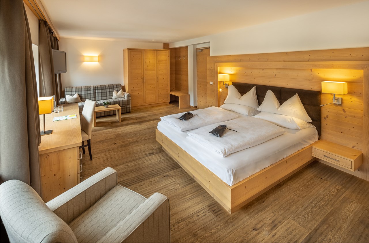 Hotel Fil Da Mont Zimmerkategorien Junior Suite Family 30 m² für 2 - 4 Personen
