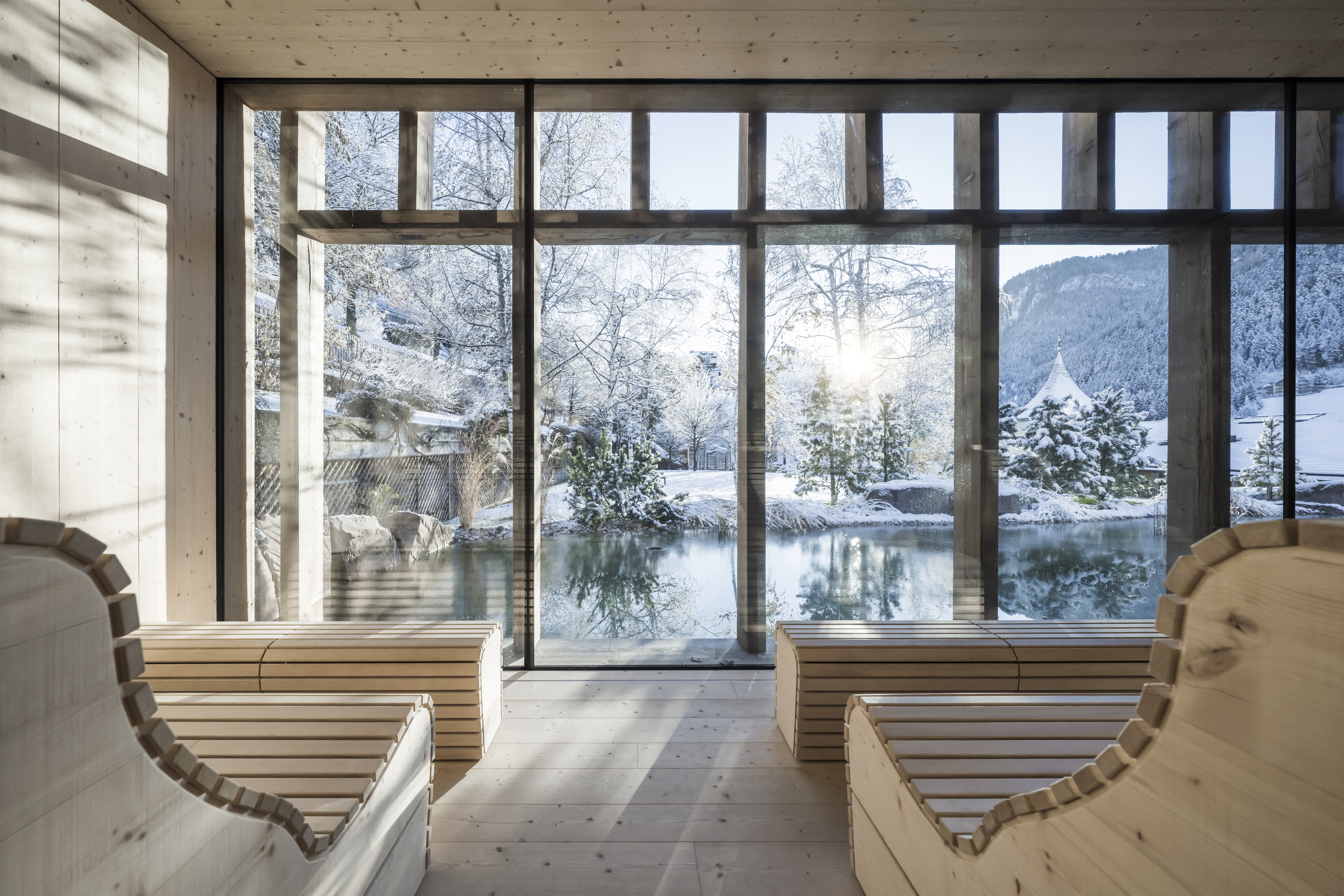 Skihotel: Sauna Winter - Hotel ADLER DOLOMITI