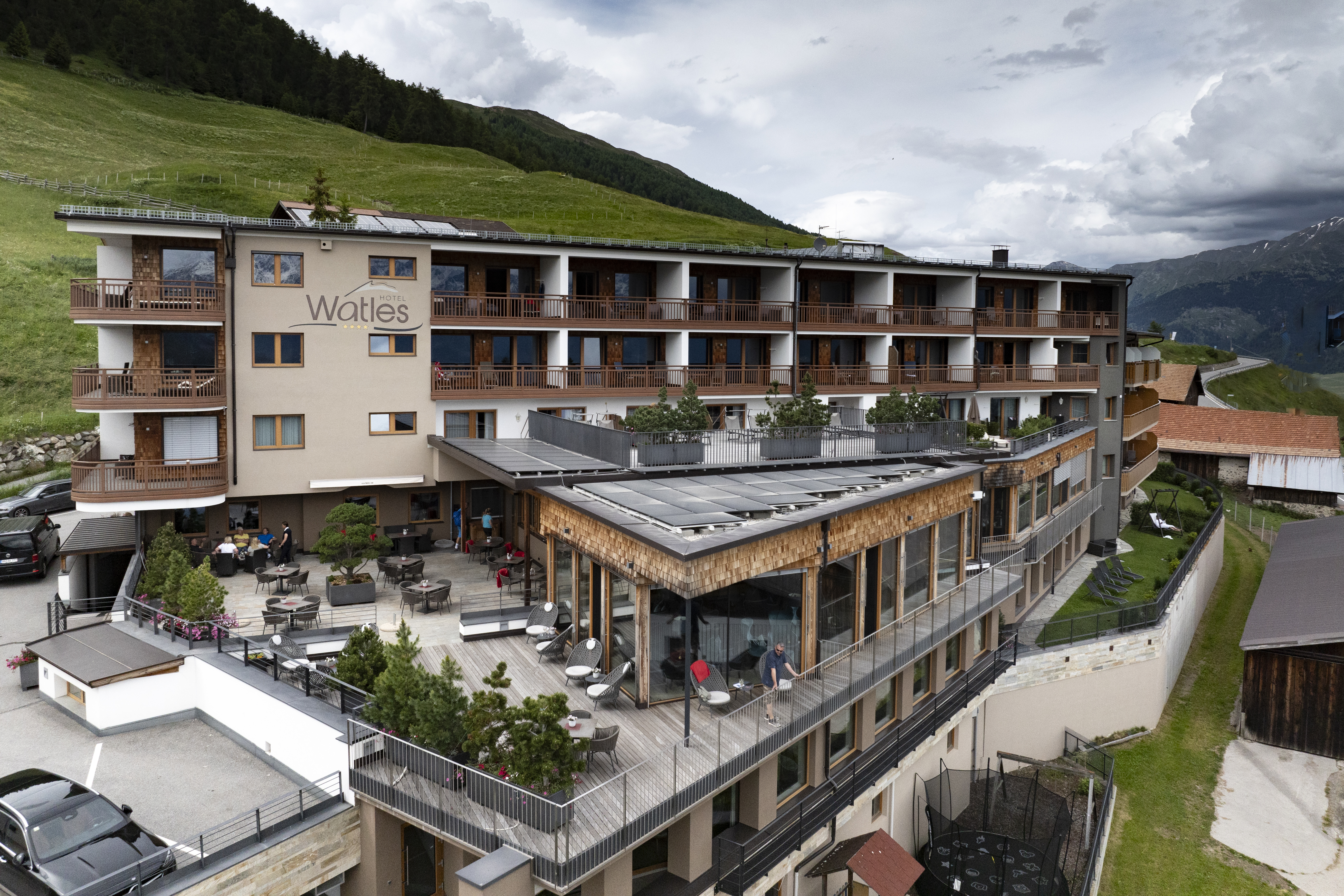 Hotels an der Piste - Sauna - Sulden am Ortler - Panoramahotel Watles