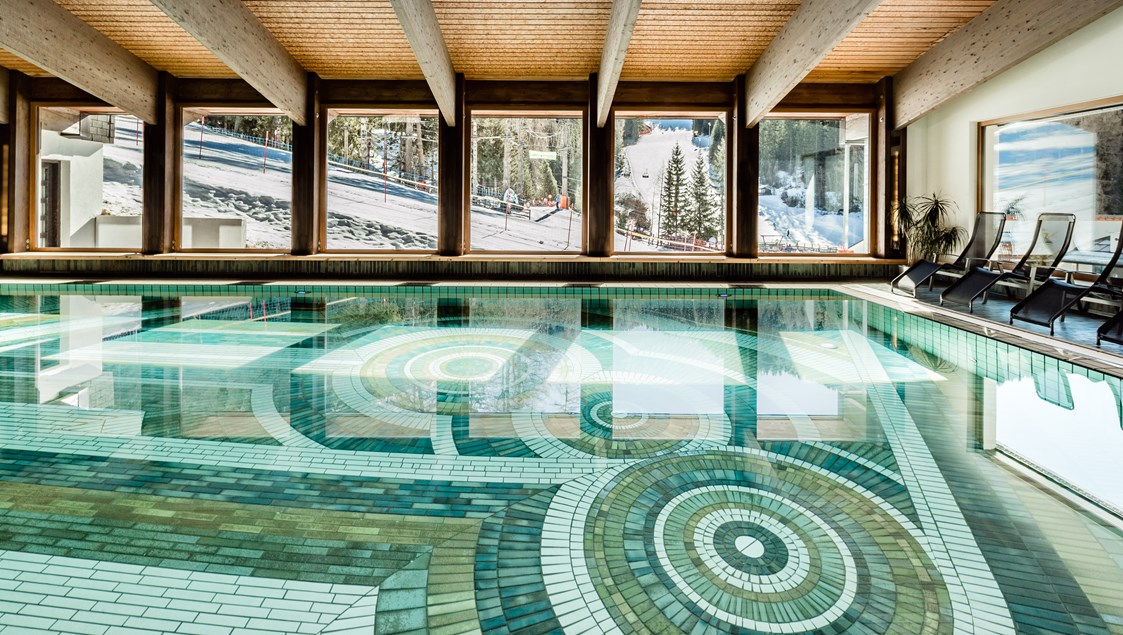Skihotel: Schwimmbad - Sporthotel Obereggen