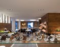 Skihotel: Restaurant und Frückstücksbuffet - Gorfion Familotel Liechtenstein