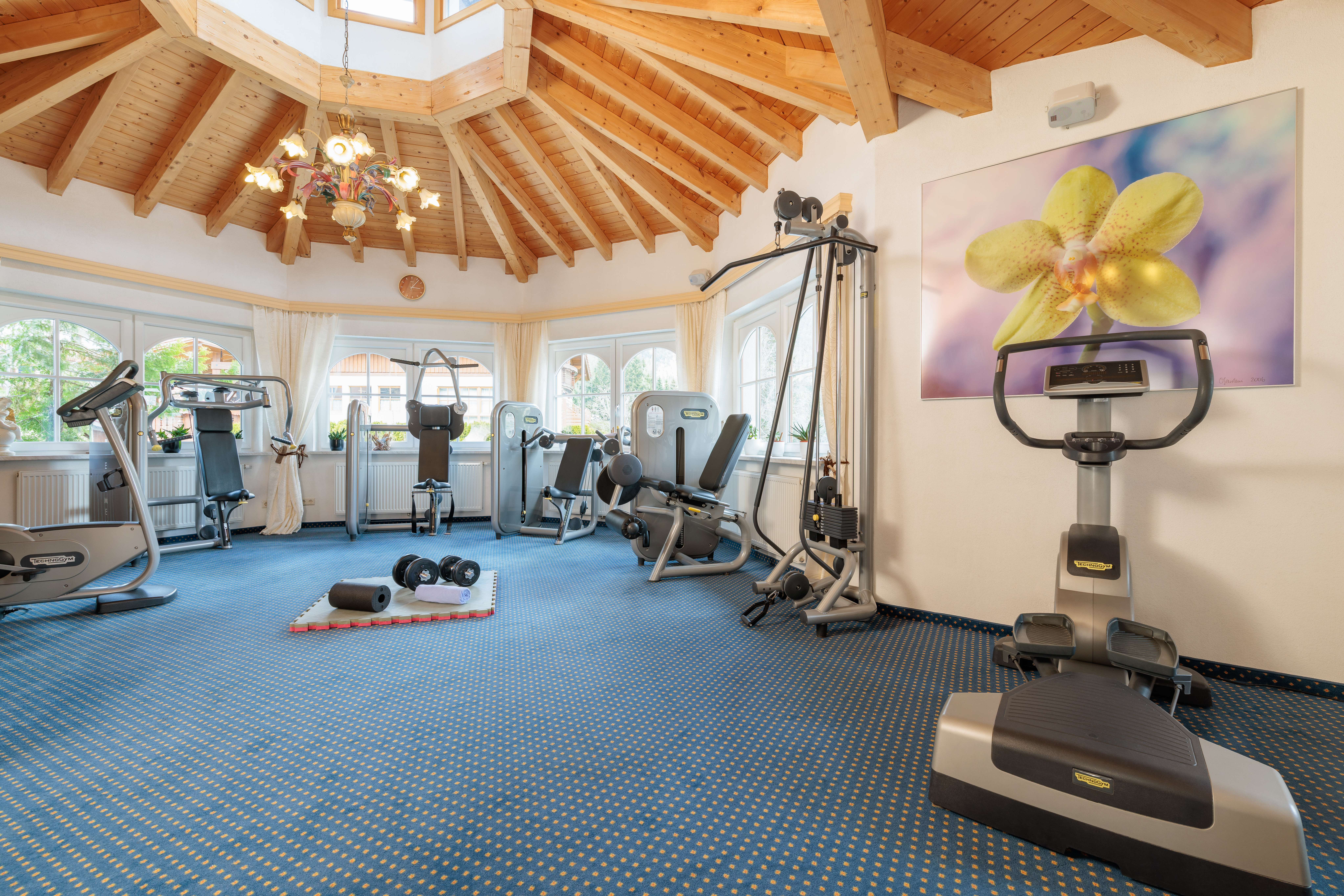 Skihotel: Fitness Raum - Familotel Kaiserhof**** - Wellness | Spa