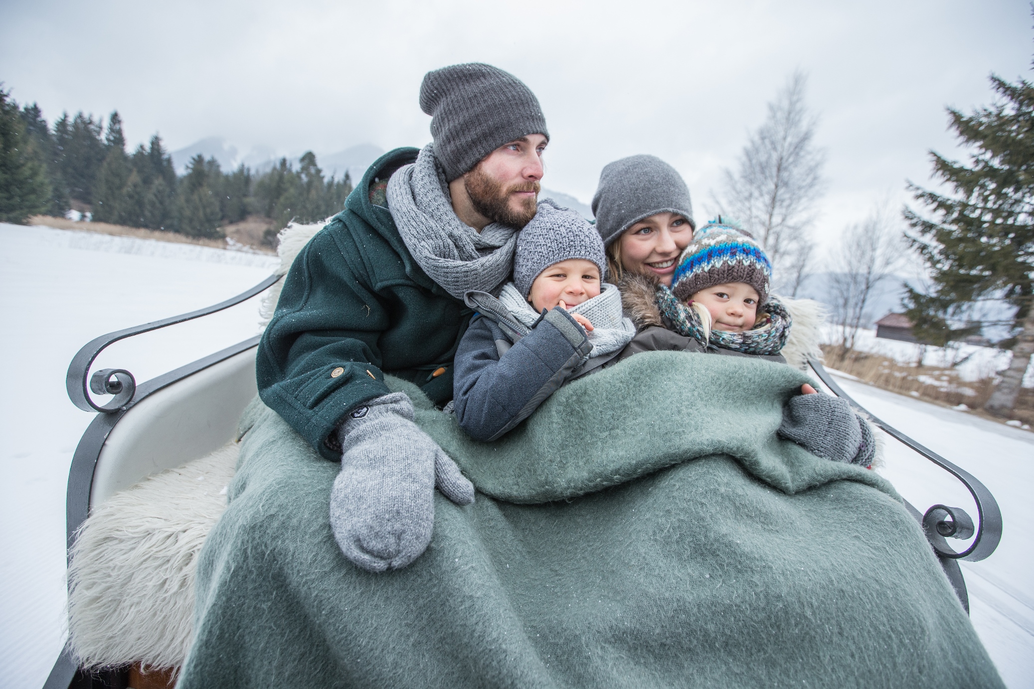 Skihotel: Kutschenfahrt durch die Winterlandschaft - Familotel Kaiserhof**** - Ski | Piste