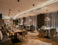 Skihotel: Restaurant La Ginabelle, in dem jeden Tag ein 5-Gang Menü serviert wird. Verschiedene Themenabende mit passenden Buffets.  - Resort La Ginabelle