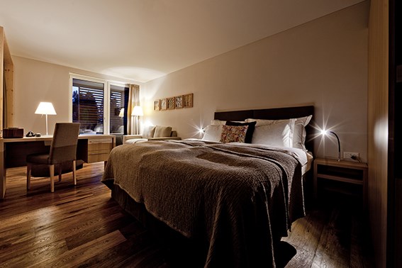 Valbella Resort Zimmerkategorien Doppelzimmer "Tgiasa da Lenn"