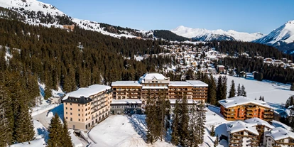 Hotels an der Piste - Hotel-Schwerpunkt: Skifahren & Wellness - Mastrils - Waldhotel Arosa