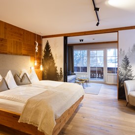 Skihotel: Suite "Fichtenwald" - Landhotel Schermer