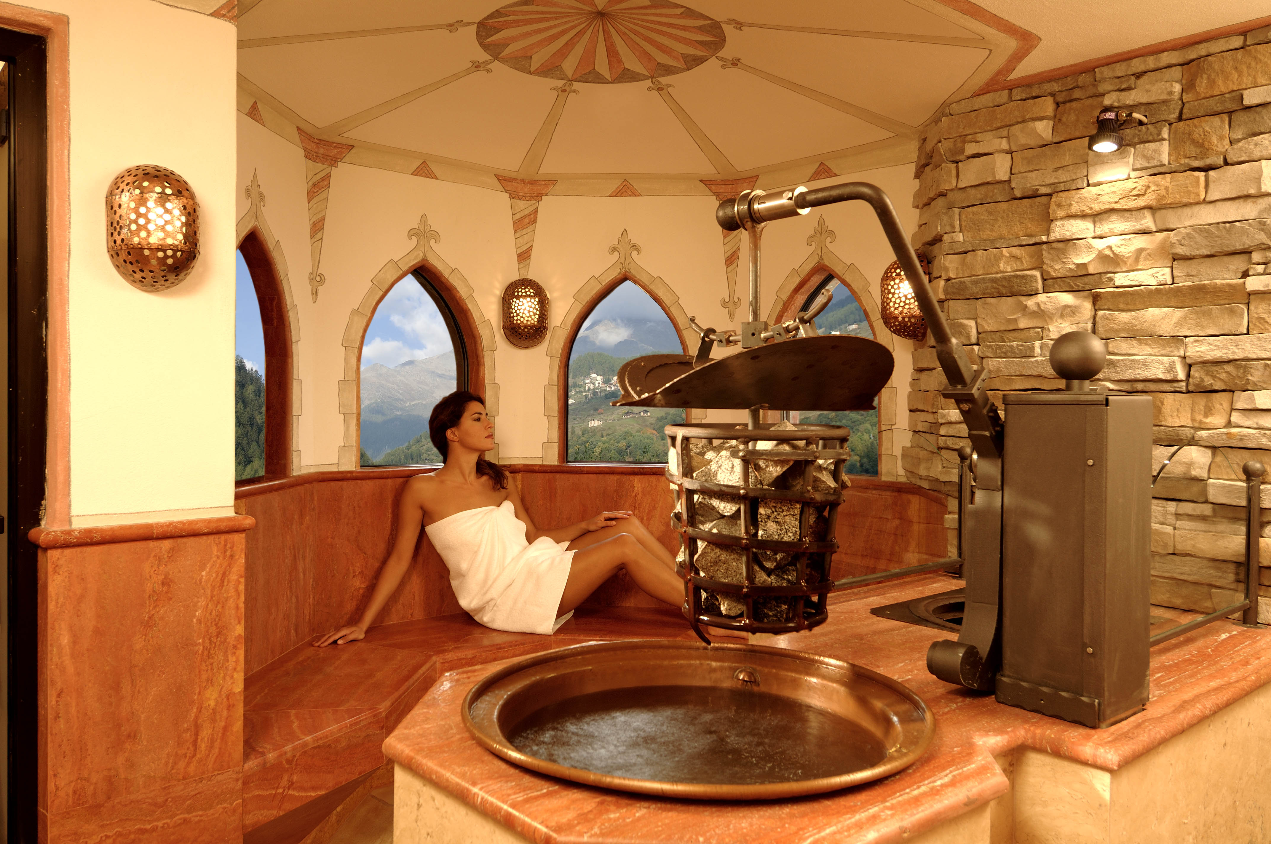 Hotels an der Piste - Sauna - Sulden am Ortler - Kristiania Pure Nature Hotel & Spa