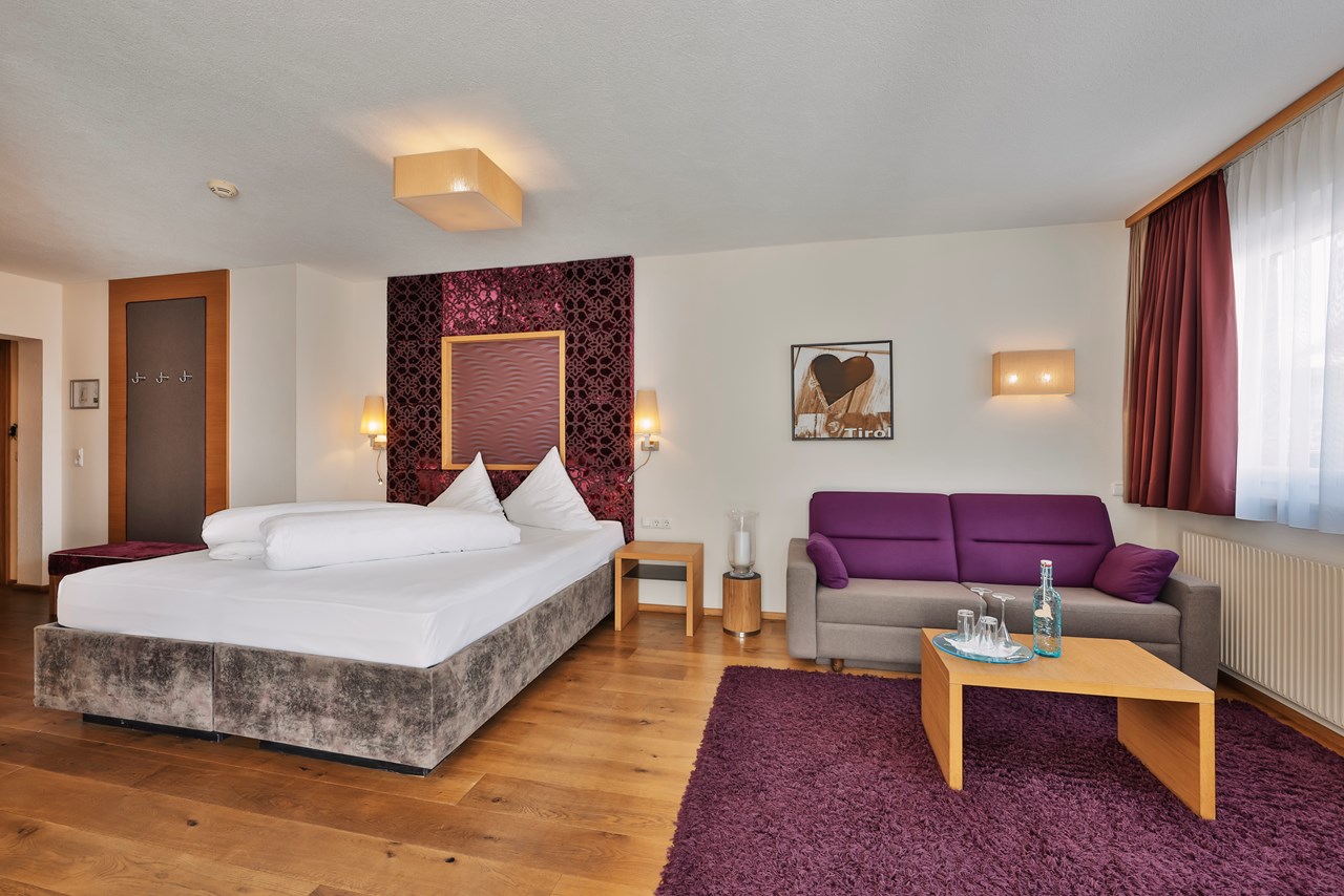 Hotel Fliana Zimmerkategorien Doppelzimmer Deluxe Blick Innenhof