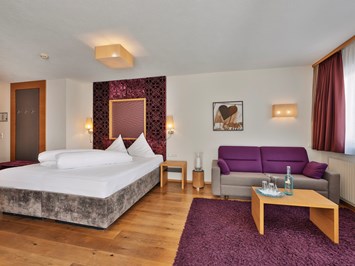 Hotel Fliana Zimmerkategorien Doppelzimmer Deluxe Blick Innenhof