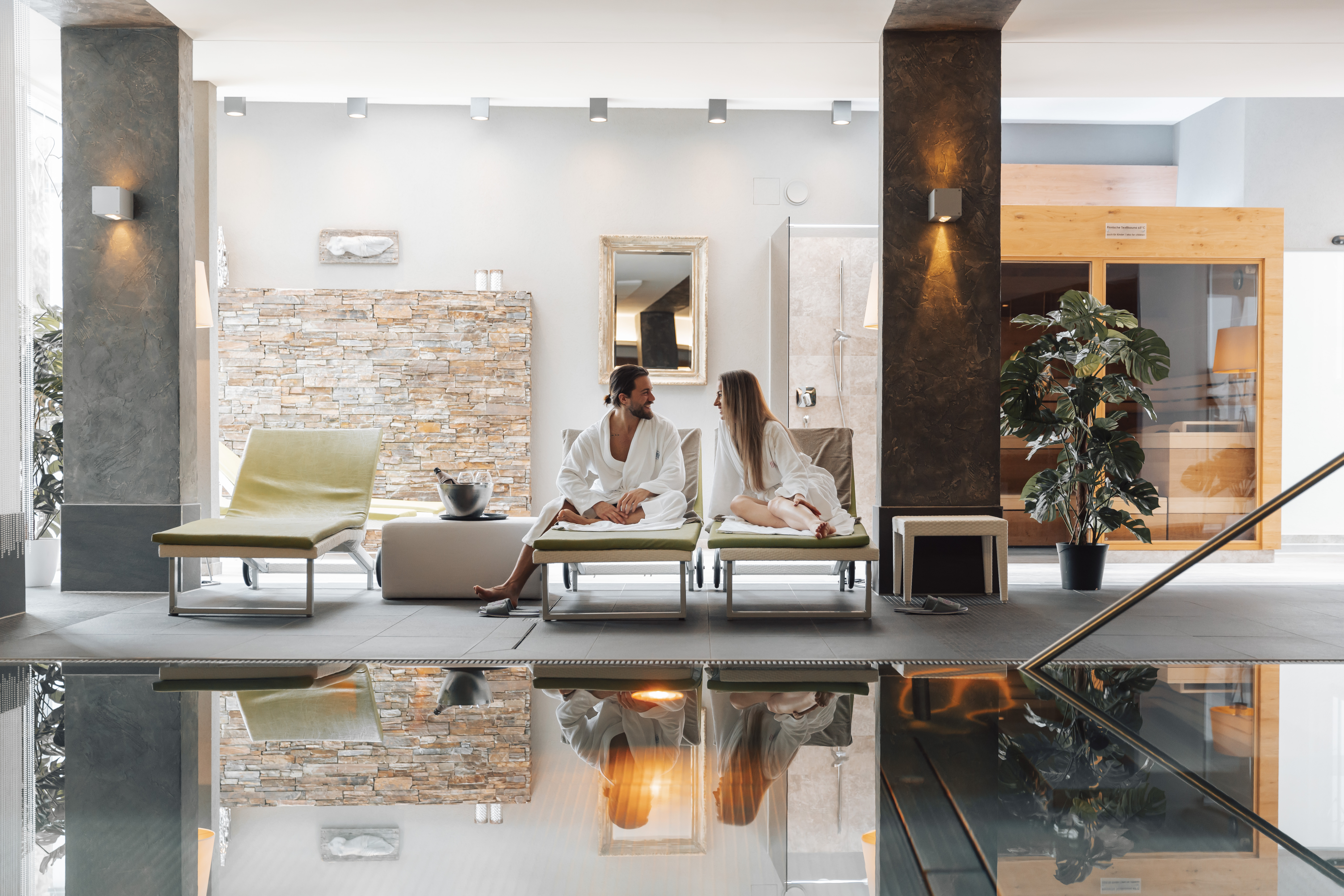 Skihotel: Hallenbad - Hotel Fliana