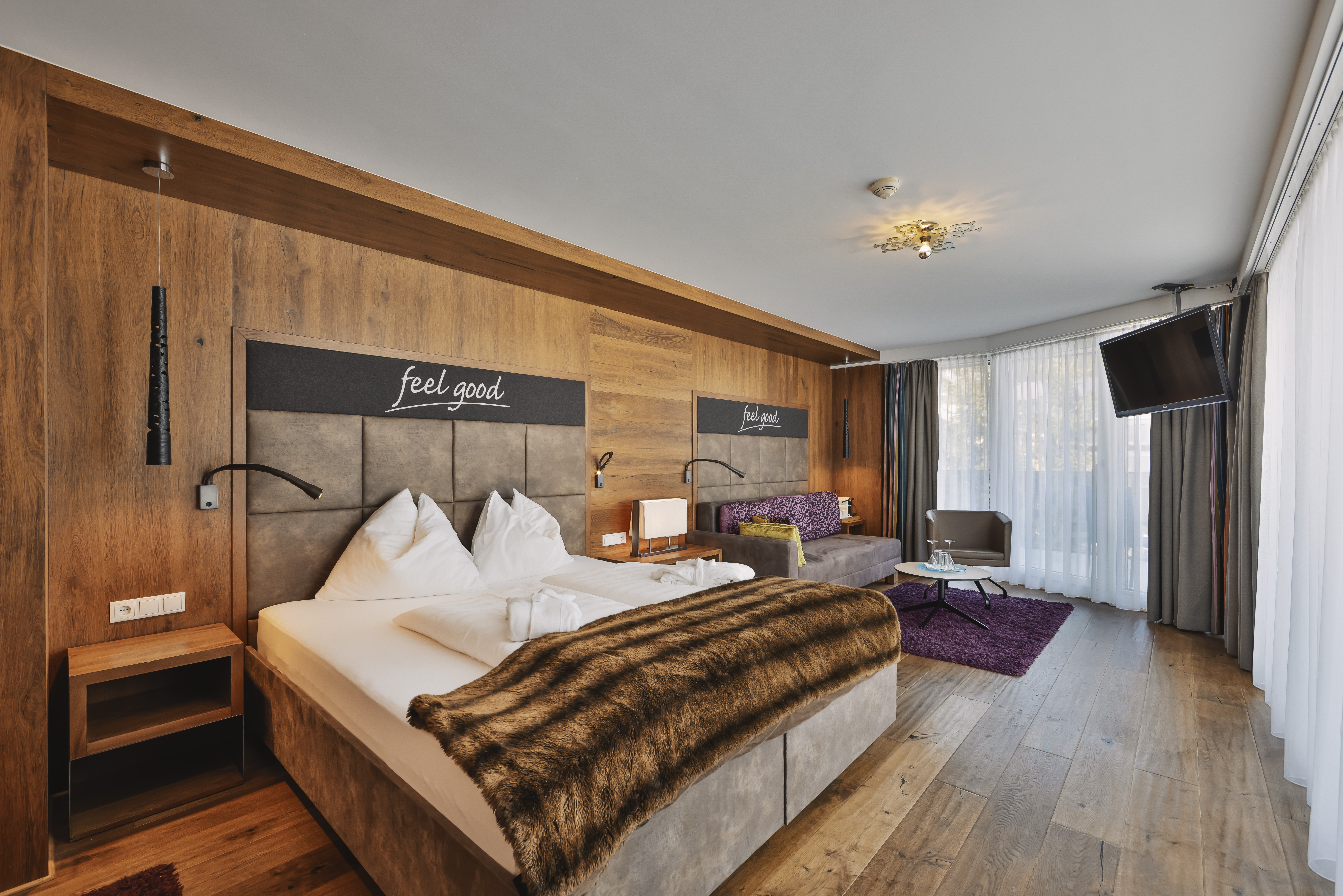 Skihotel: Doppelzimmer de Luxe - Hotel Fliana