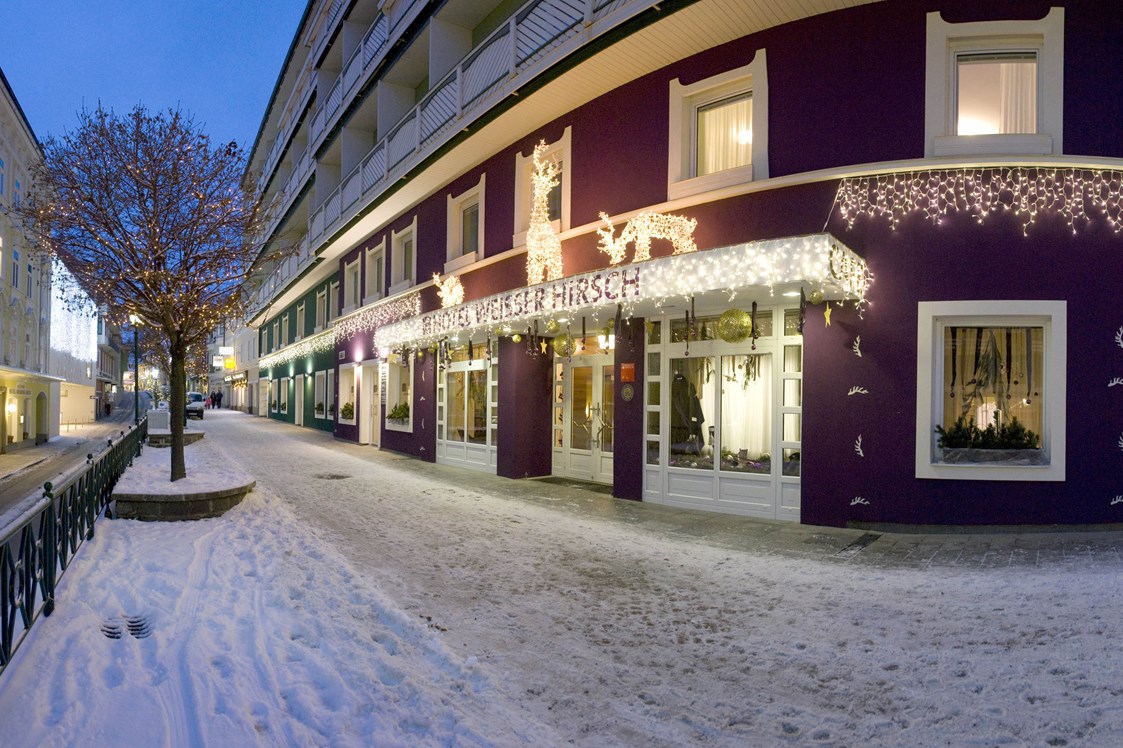 Skihotel: Aussenaufnahme Winter - AKTIVHOTEL Weisser Hirsch