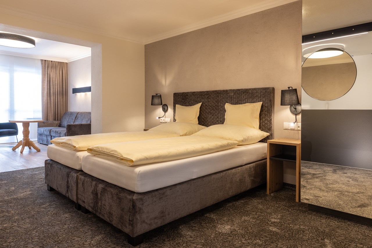 Glanz & Glory Hotel (ehemals Hotel Stefan) Zimmerkategorien Junior Suite Schwarzkogel