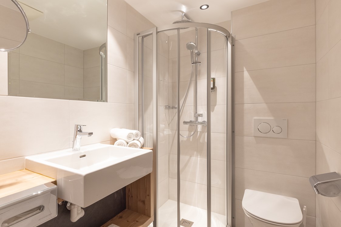 Skihotel: Badezimmer Komfort - stefan Hotel