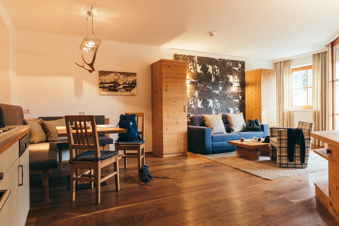 Boutique Hotel Das Rivus Zimmerkategorien Apartment Schwarzleo