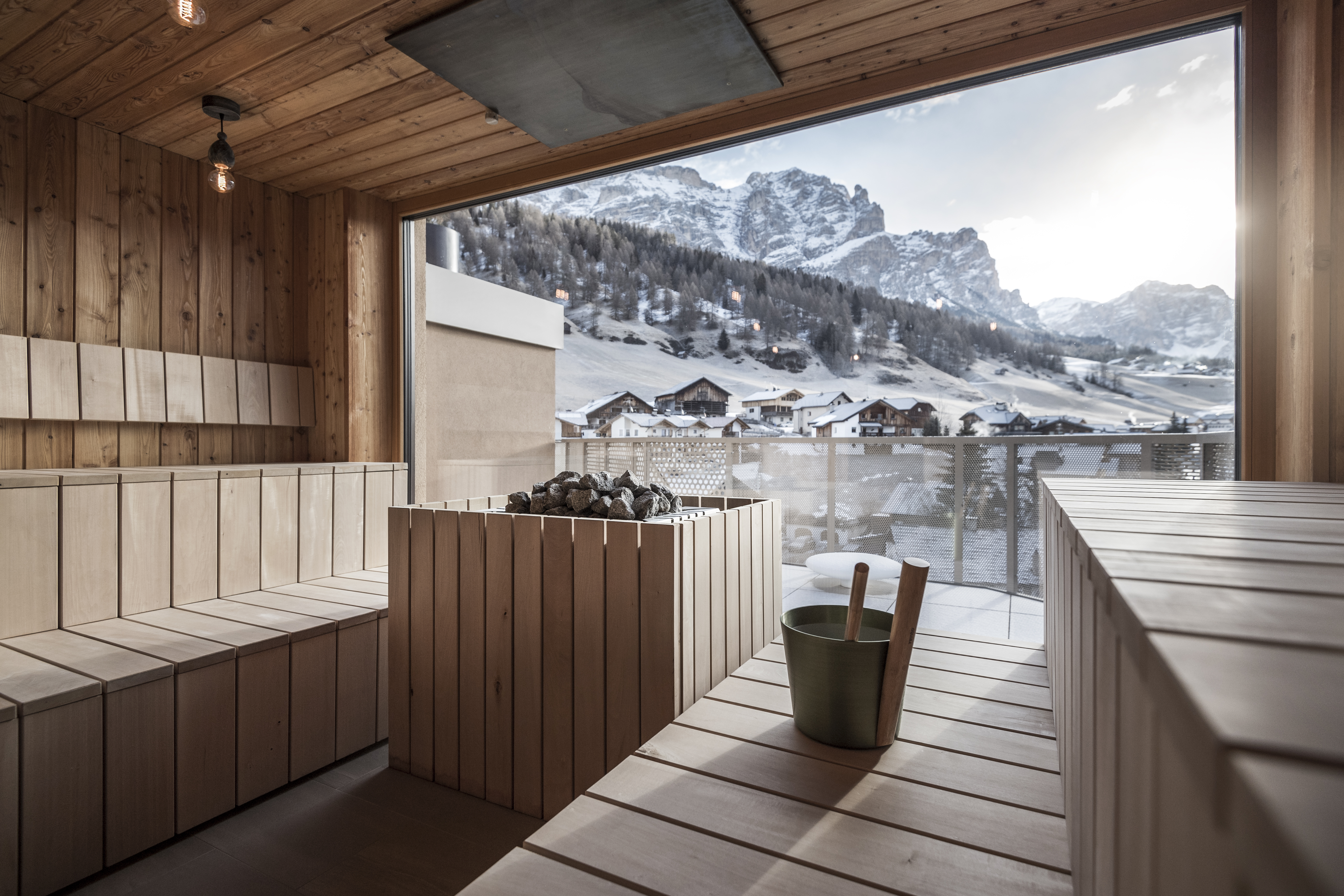 Skihotel: View Sauna - Hotel Tofana Explorer's Home