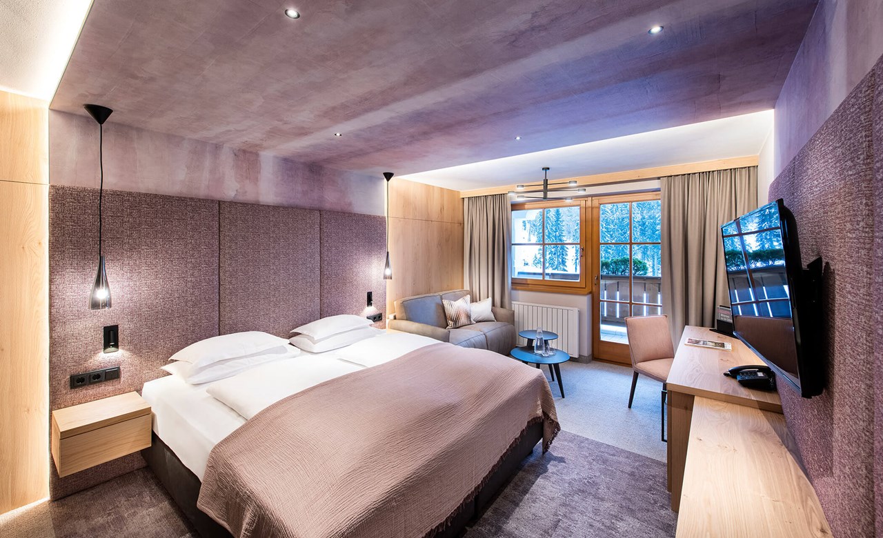 Hotel Sonnalp Zimmerkategorien Doppelzimmer Panorama (30m²)