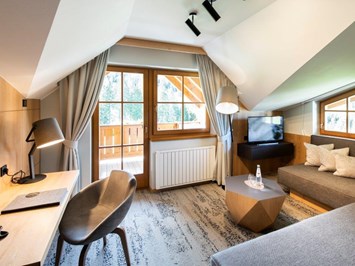 Hotel Sonnalp Zimmerkategorien Latemar Suite °313 (50m²)