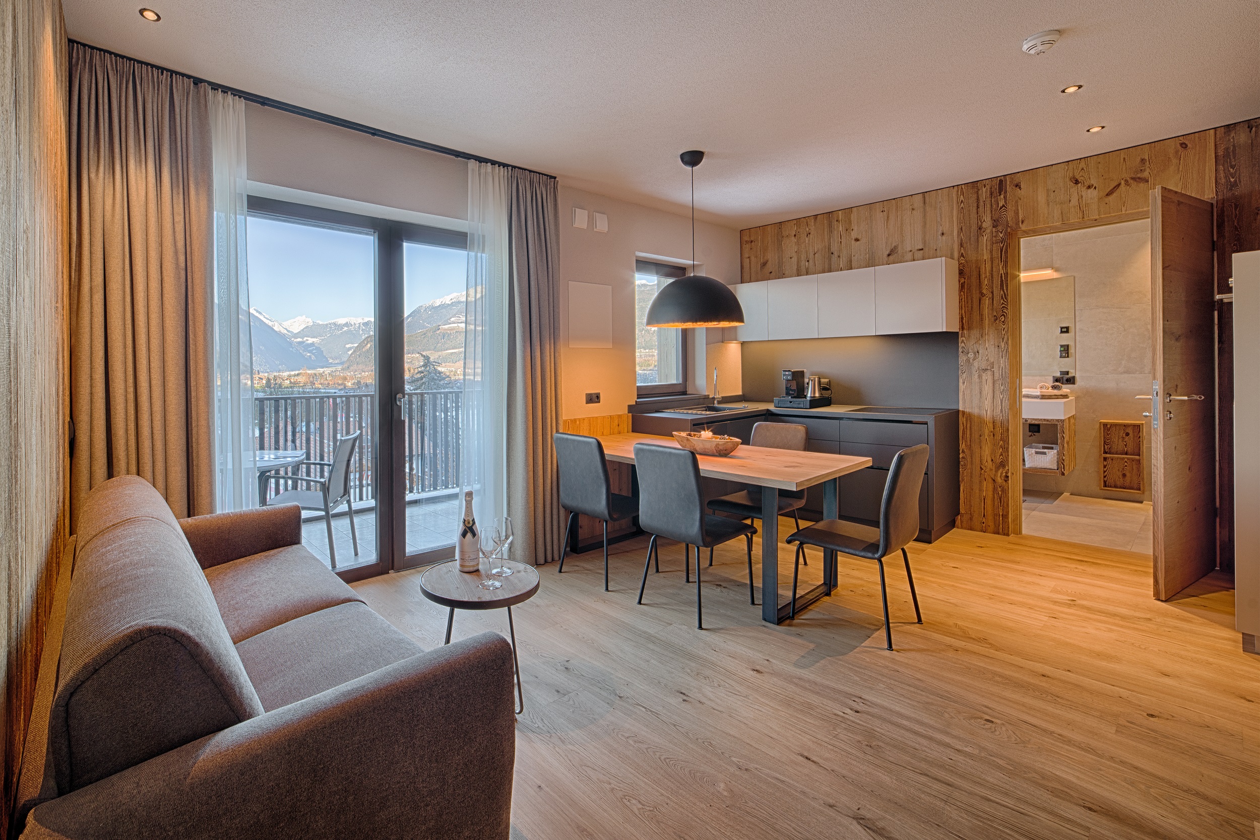 K1 Mountain Chalet Zimmerkategorien Belvedere