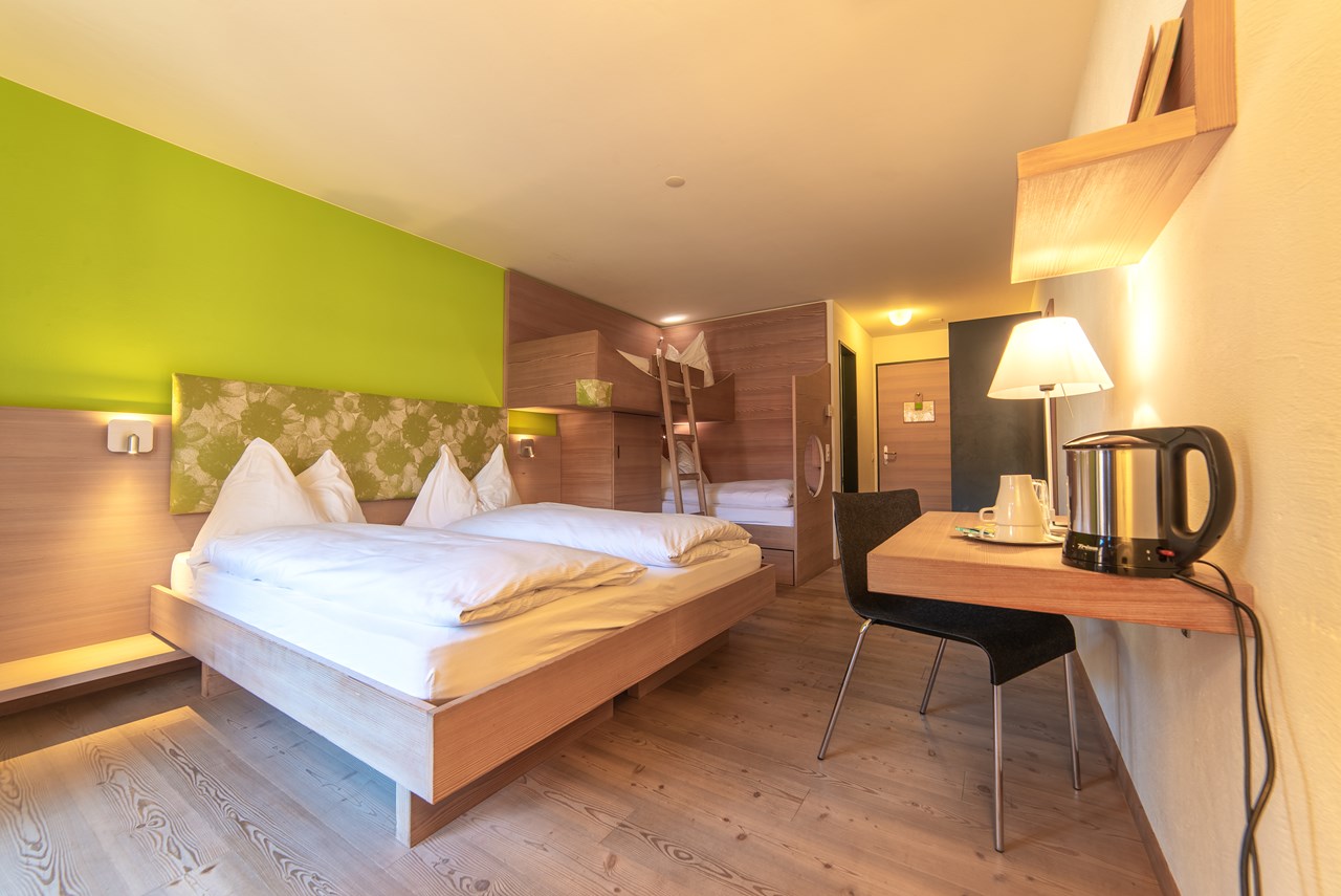 Hotel Ucliva Zimmerkategorien Familienzimmer mit Ideen