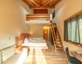 Skihotel: Galeriezimmer mit zwei Doppelbetten - Hotel Ucliva