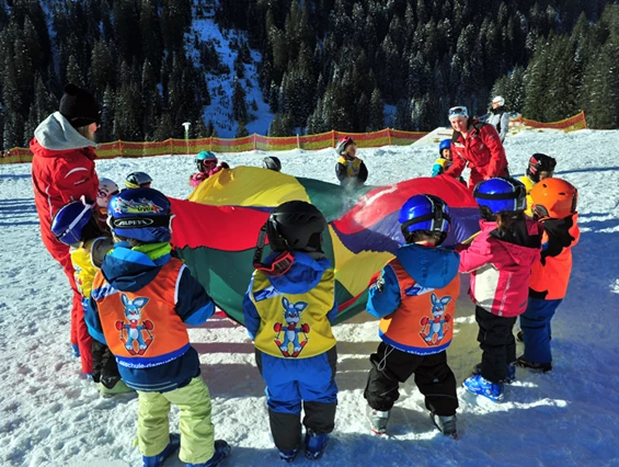 Skigebiet: Skischulspaß für Kinder - Skigebiet Damüls-Mellau