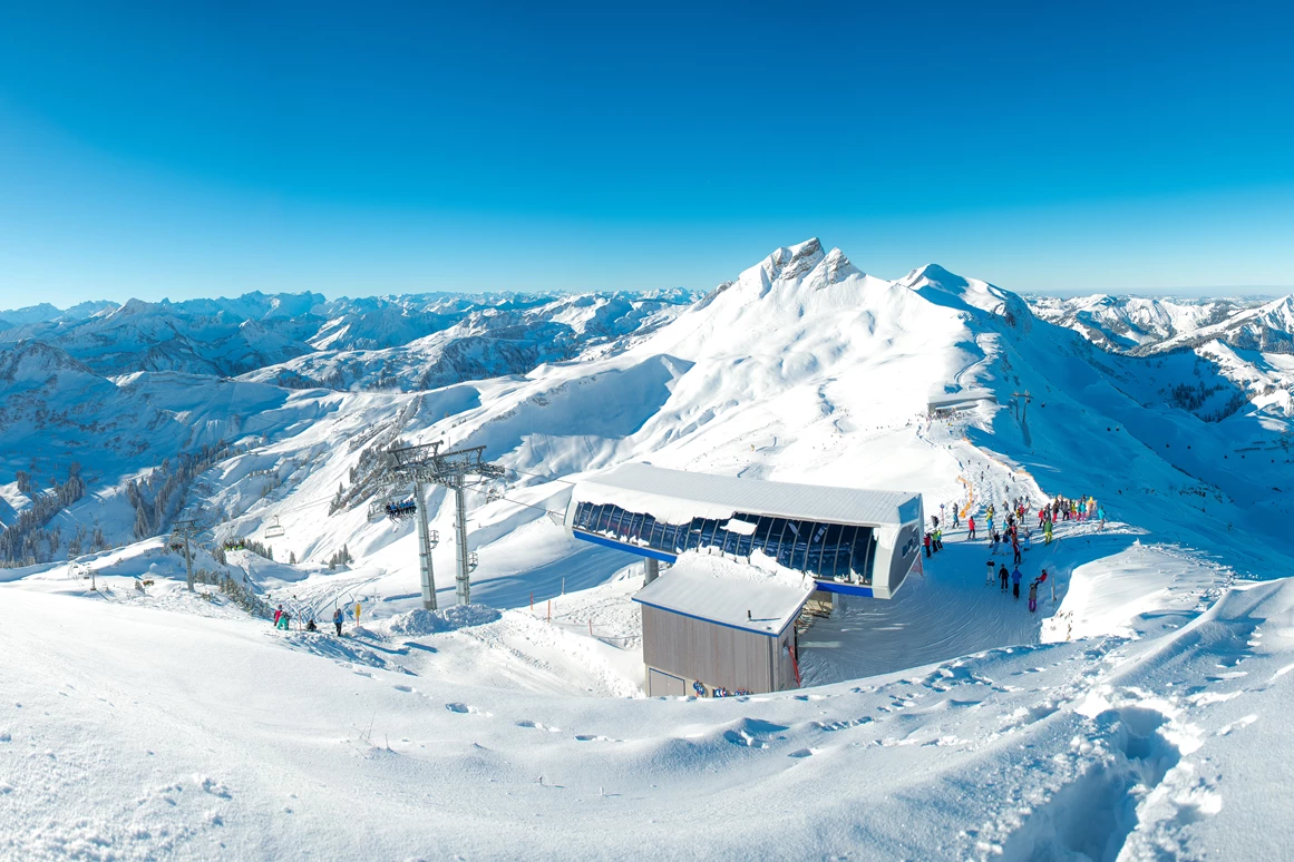 Skigebiet: Ausblick 6 SB Hohe Wacht - Skigebiet Damüls-Mellau