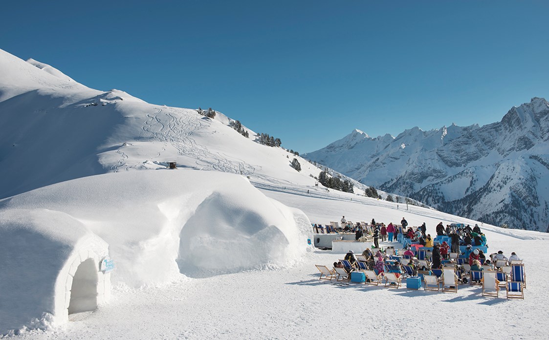 Skigebiet: White Lounge Iglu Dorf am Ahorn - Mayrhofner Bergbahnen