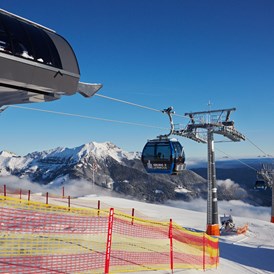 Skigebiet: Bergstation Kabinenbahn Grubig II - Skigebiet Grubigstein/Lermoos - Zugspitz Arena