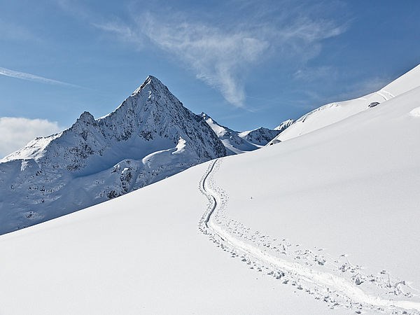Skigebiet: Unberührte Hänge im Skitoureneldorado rund um das Bergsteigerdorf Vent - Skigebiet Vent