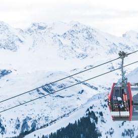 Skigebiet: Neue 10er Gondelbahn Savognin - Tigignas - Skigebiet Savognin