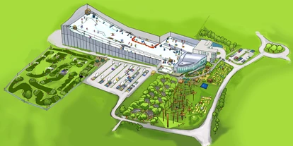 Hotels an der Piste - Ruhrgebiet - Alpine Erlebniswelten im Rheinland
Der Alpenpark Neuss steht für aktive Freizeitgestaltung
Bewegung, Spaß und aktive Unterhaltung, das ist im Alpenpark Neuss das ganze Jahr möglich. In den verschiedenen Erlebniswelten des Freizeitparks gibt es 365 Tage aktiven Spaß für Jung und Alt, Familien und Gruppen - Indoor und Outdoor. 
Seit der Eröffnung am 4. Januar 2001 hat sich die Neusser Skihalle weit über die Grenzen des Rheinlands einen Namen als ganzjährig geöffnetes Skigebiet gemacht. Seitdem heißt es: Ski und Rodel gut –  und das an 365 Tagen im Jahr. Doch rund um das Kernthema „Skifahren“ etablierten sich in den vergangenen Jahren auf dem 150.000 m² großen Gelände viele weitere Attraktionen. Der Kletterpark, die Adventure Golf-Anlagen Almgolf-Master- und Almgolf-Fun-Course sowie die Weltneuheit FunFußball, erweitern das Freizeitangebot unter freiem Himmel. 
 - Skihalle Neuss im Alpenpark Neuss