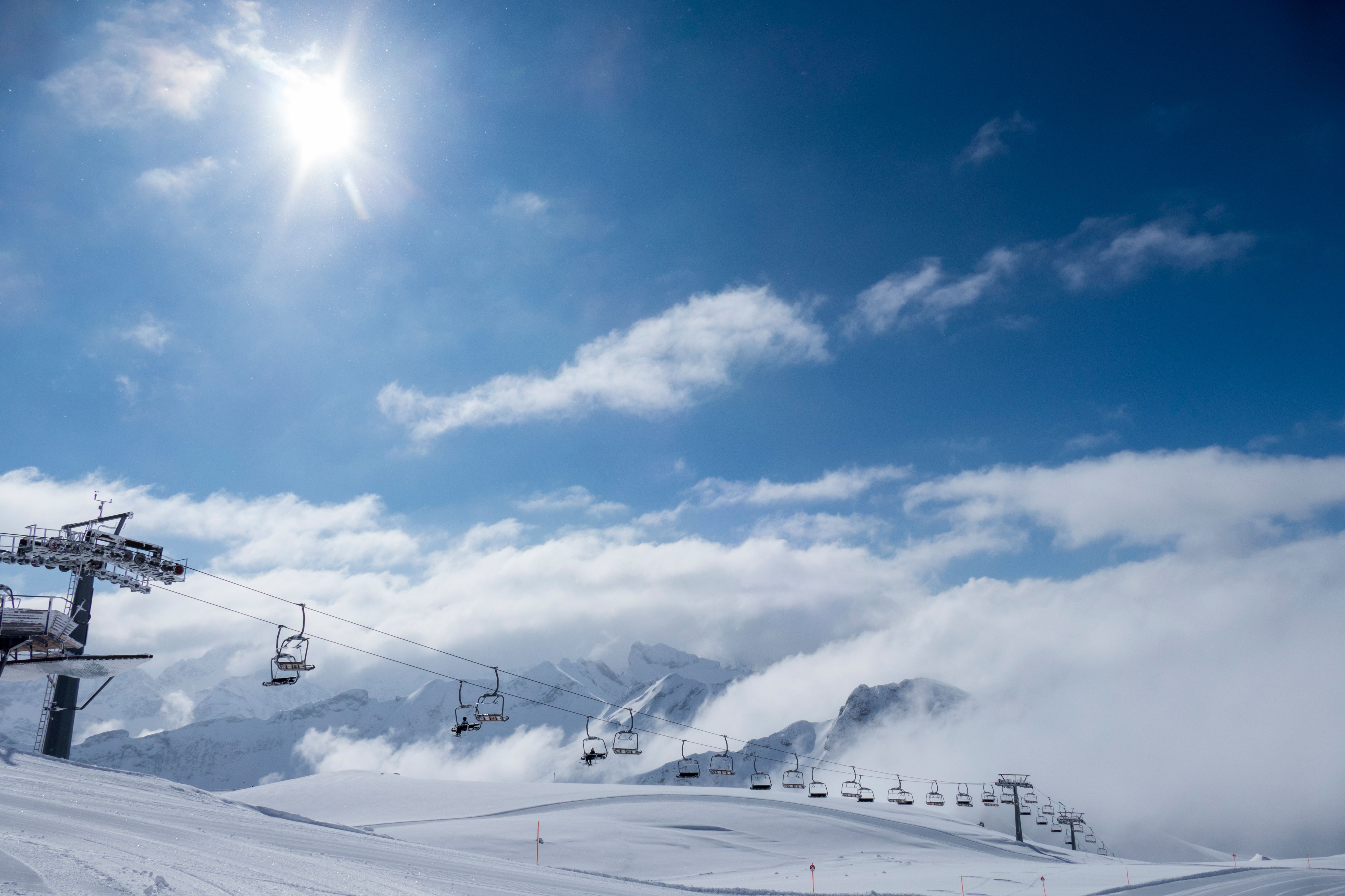 Hotels an der Piste - Oberstdorf - Skigebiet Nebenhorn - Bergbahnen Oberstdorf Kleinwalsertal
