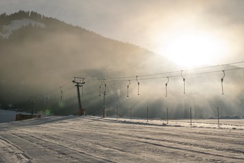 Skihotel: Aussicht auf Skilift - Ski & Bike Hotel Wiesenegg