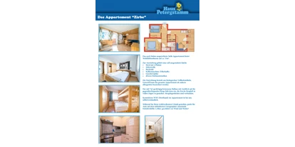 Hotels an der Piste - Trockenraum - Obertauern - Eine Ferienwohnung in Obertauern, bestens für Familien mit 3 Kindern geeignet. Bad und WC sind natürlich getrennt, der große südseitige Balkon lädt zum Verweilen ein, ebenso das große Wohnzimmer, immer mit Blick auf die beeindruckenden Berge der Tauern. - Appartementhaus Petergstamm