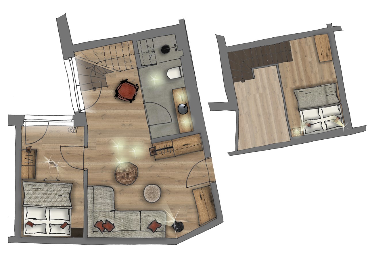 KRAFTalm Zimmerkategorien Berg.Frisch