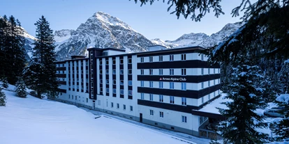 Hotels an der Piste - Hotel-Schwerpunkt: Skifahren & Wellness - Mastrils - Arosa Alpine Club - ADULTS ONLY (18+)