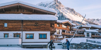 Hotels an der Piste - Skiraum: vorhanden - Unterlangkampfen - Kaiserlodge | Ski-In & Ski-Out - Kaiserlodge