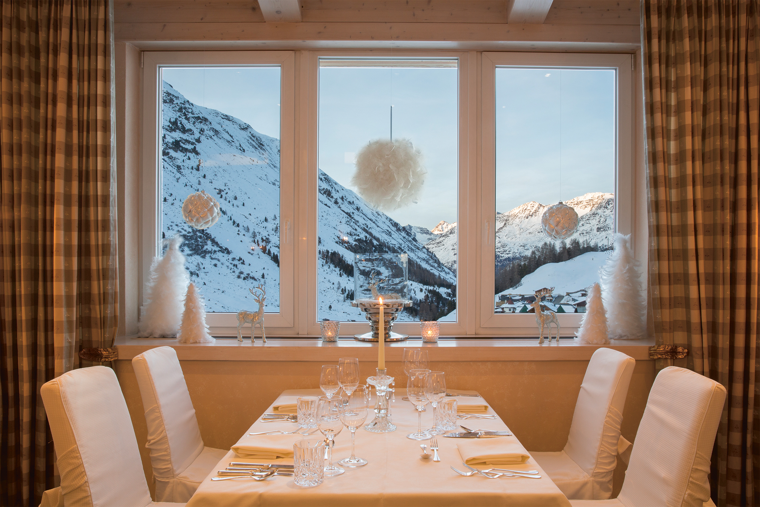 Skihotel: Hotel Bergwelt Panorama Restaurant, Obergurgl, Tirol - Hotel Bergwelt