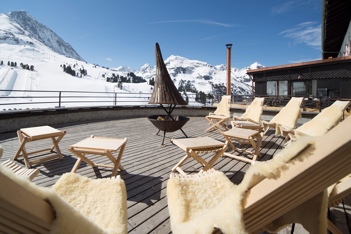Skihotel: Sonnenterrasse vom Jagdschloss - Jagdschloss-Resort