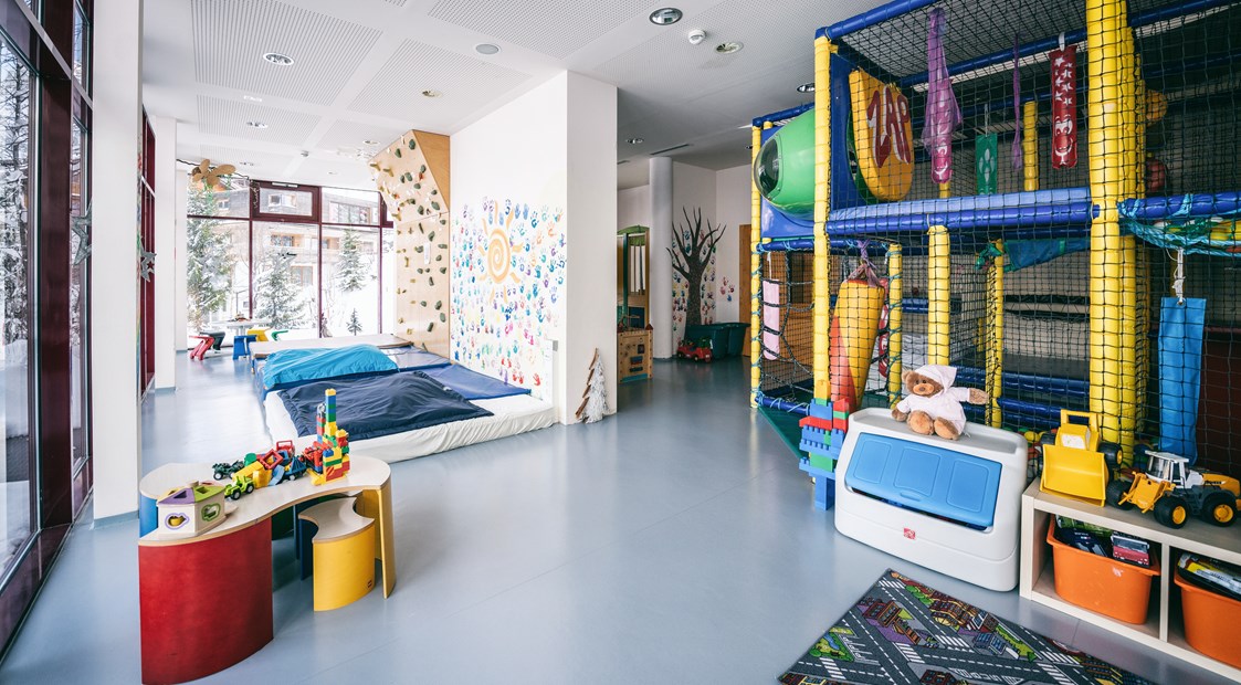 Skihotel: Kinderspielzimmer - Kinderbetreuung ab 3 Jahre 5 Tage pro Woche - Hotel Warther Hof