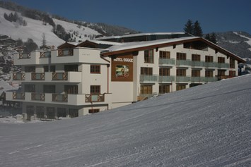 Skihotel: Südansicht - Wellness- und Familienhotel Egger in TOP LAGE