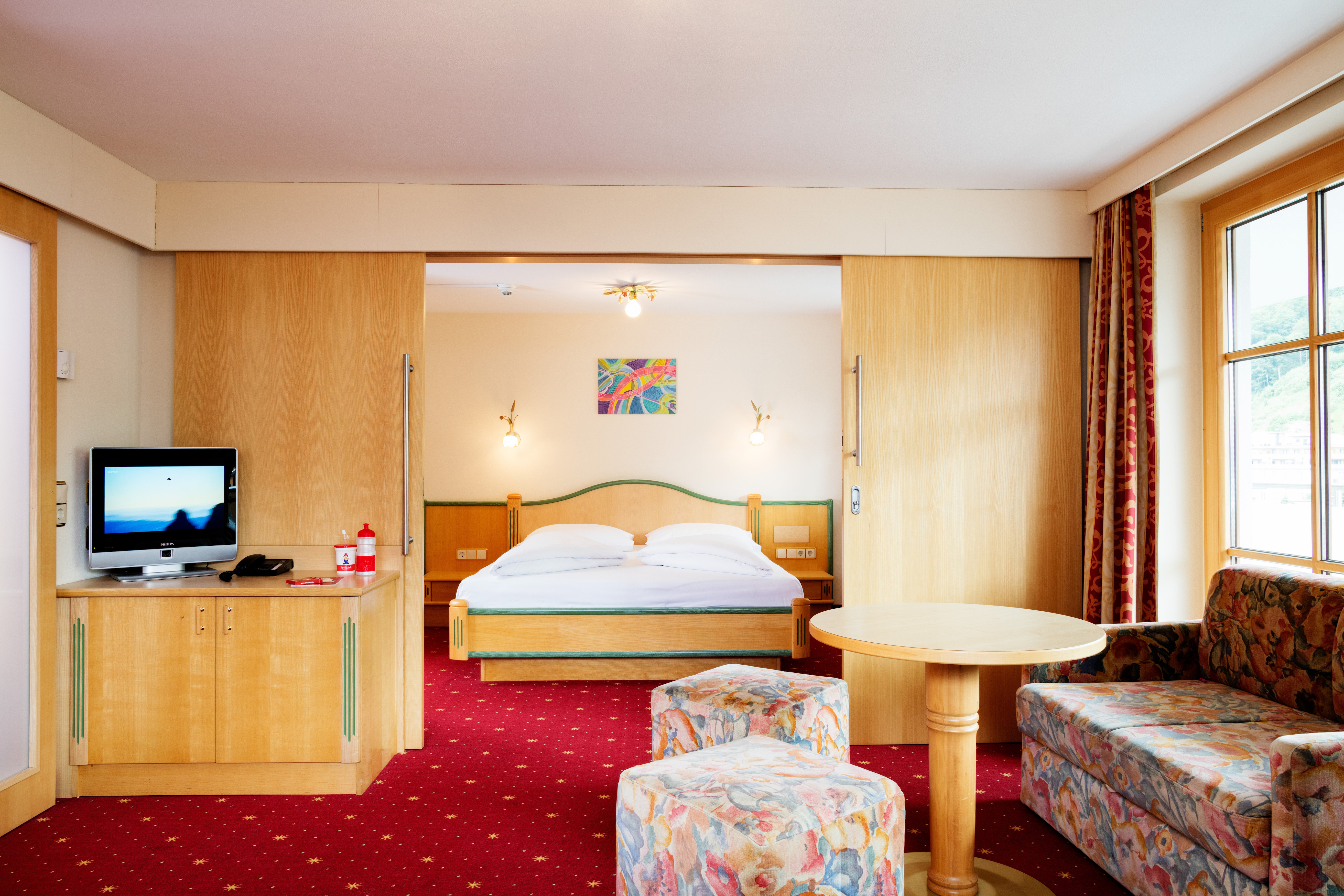 Wellness- und Familienhotel Egger in TOP LAGE Zimmerkategorien 3-Raum Familienstudio, 4-6 Personen, 55m²