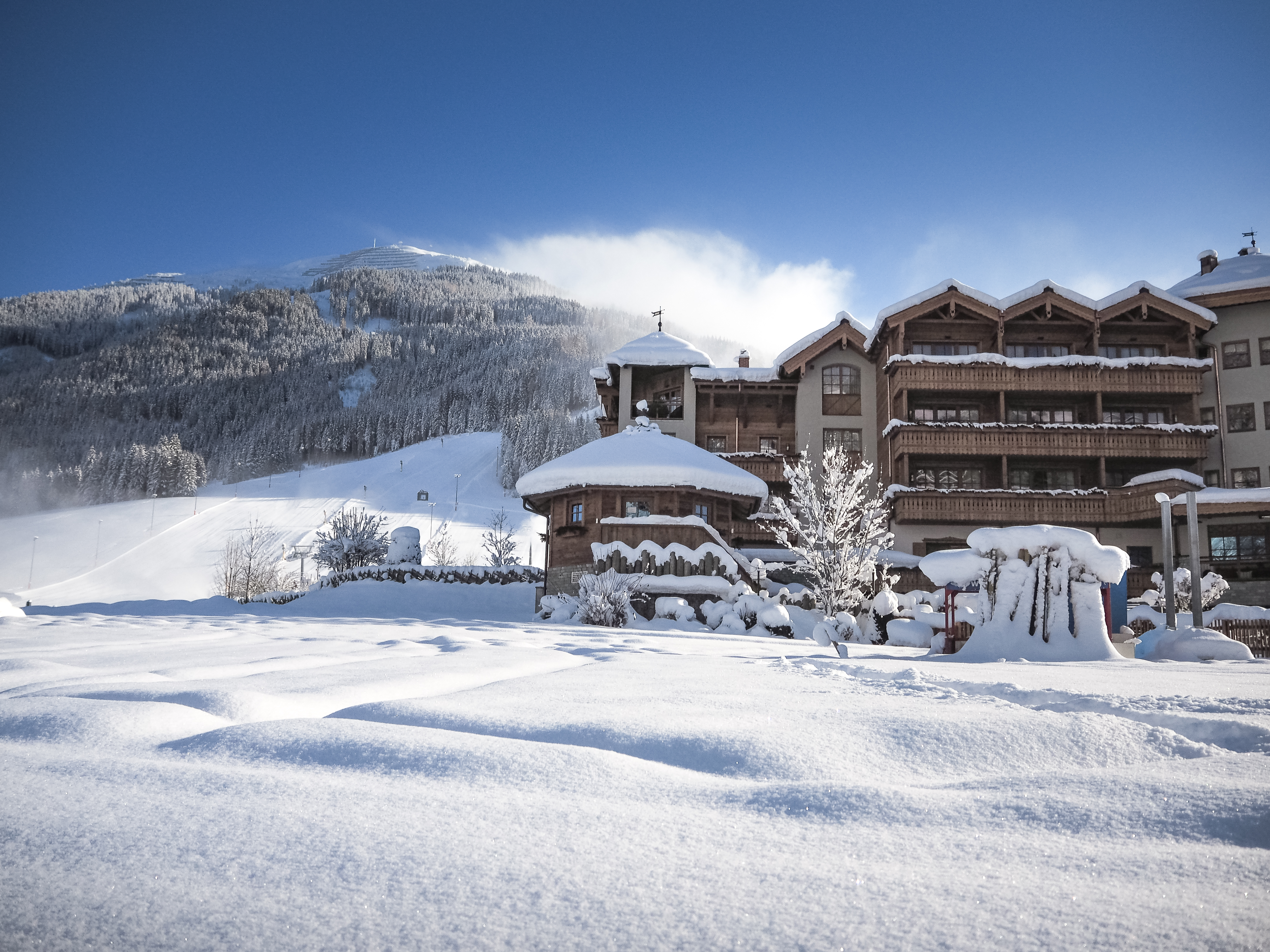 Skihotel: Hotel Unterschwarzachhof