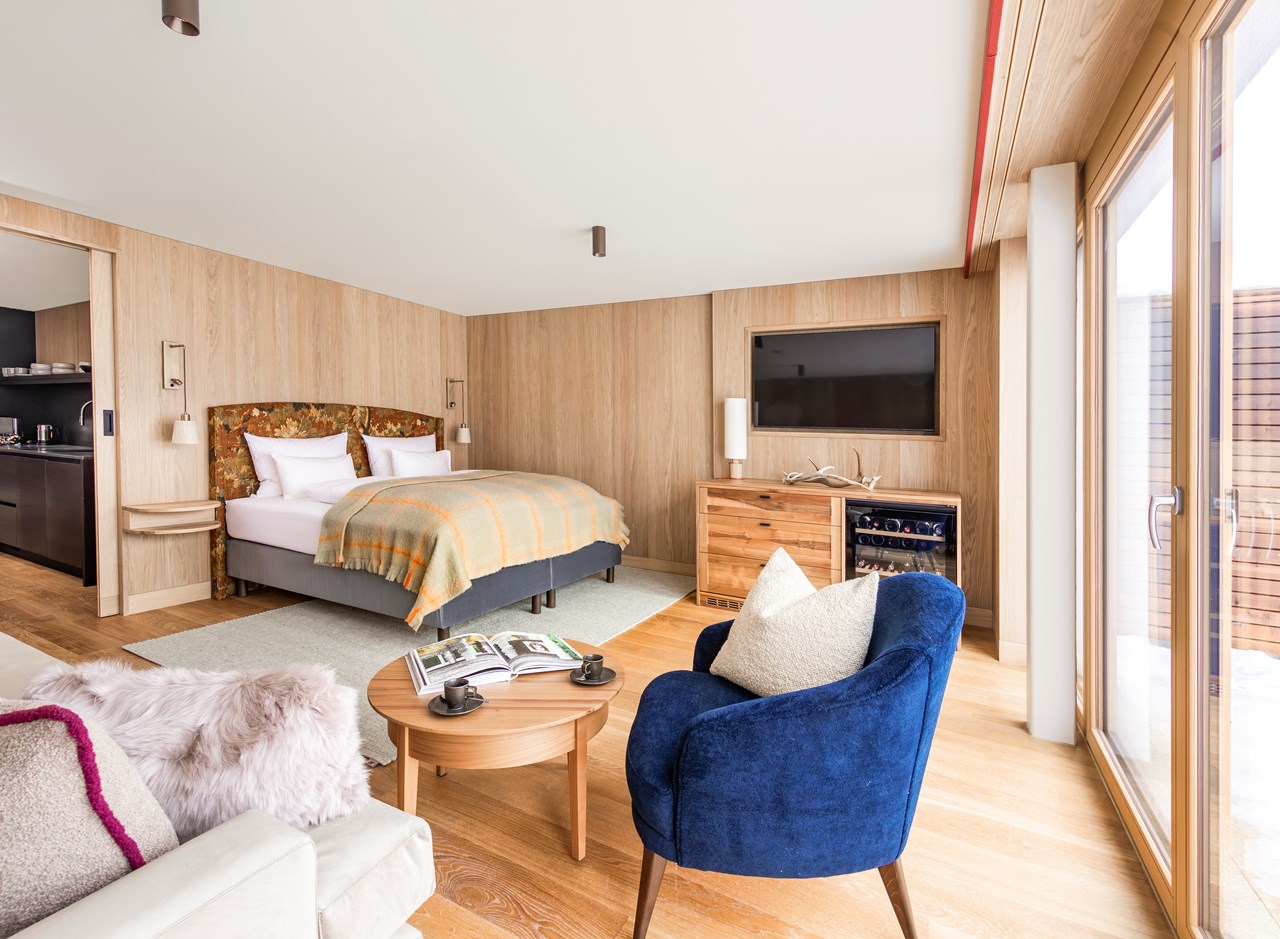 Hotel Schranz Zimmerkategorien Ski In Appartement 70m² mit Terrasse