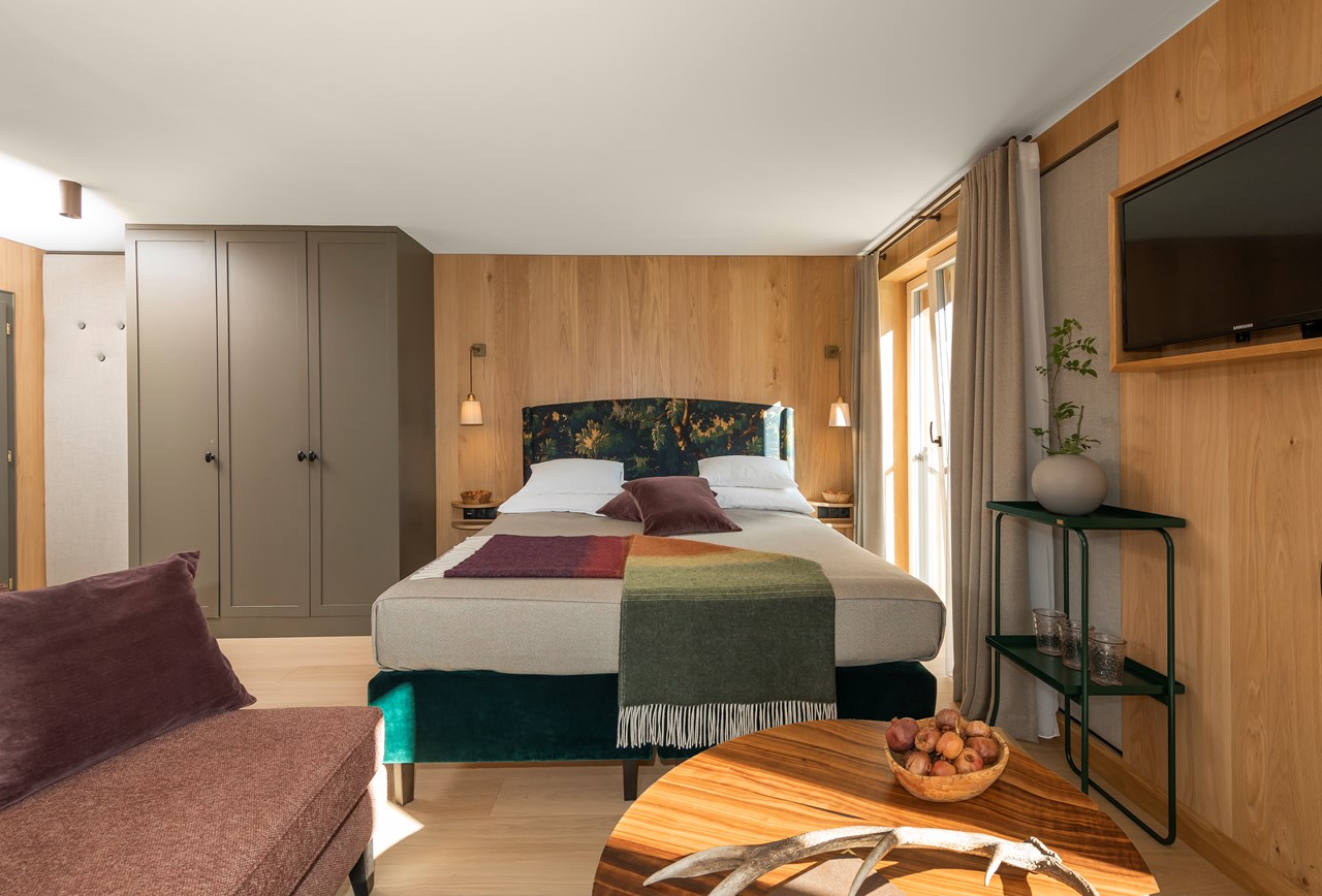 Hotel Schranz Zimmerkategorien Doppelzimmer 31m² mit Balkon