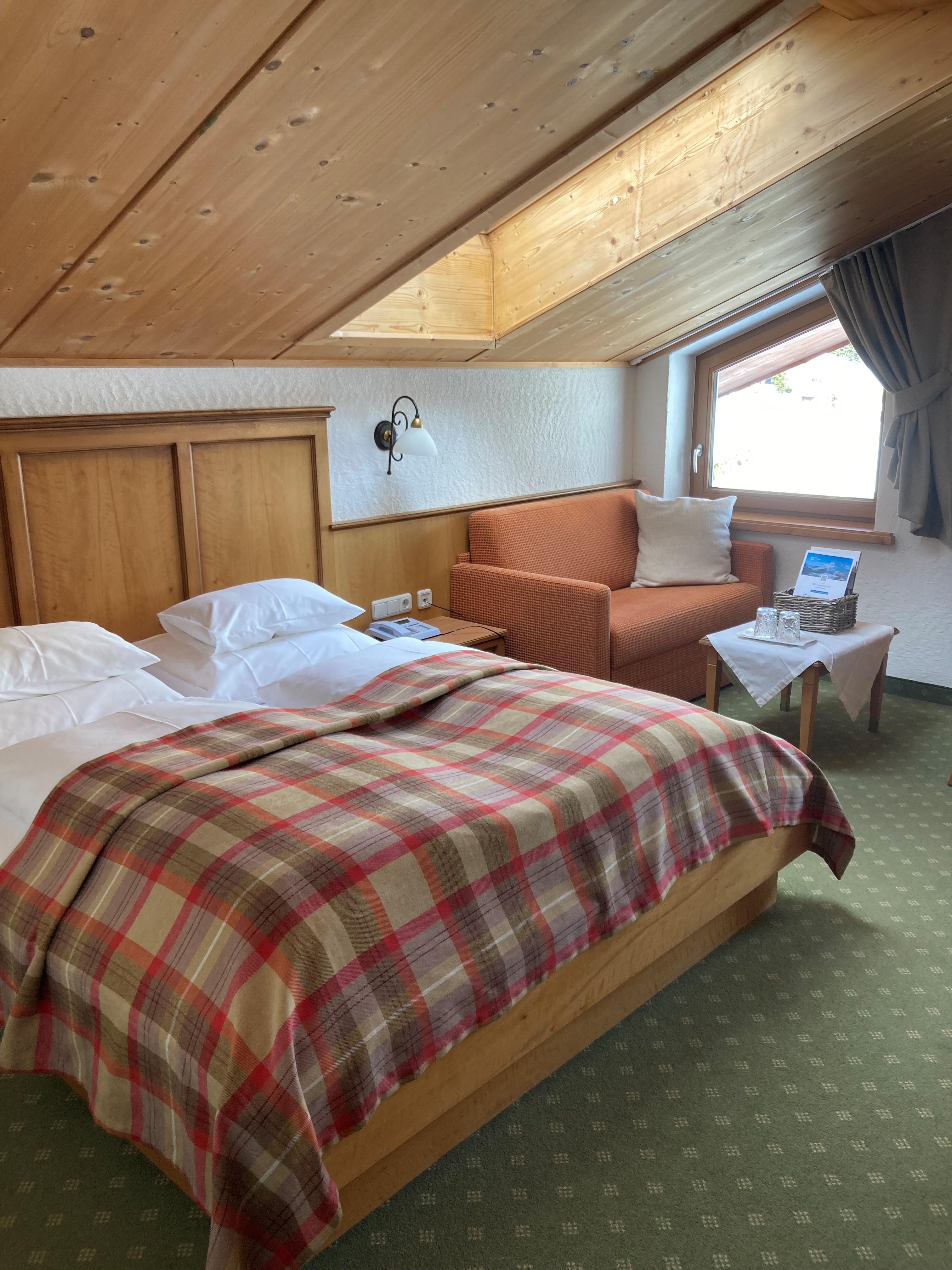 Hotel Schranz Zimmerkategorien Doppelzimmer 32 m² mit Panoramablick