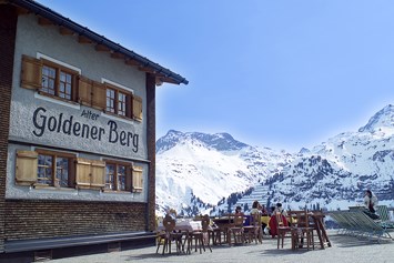 Skihotel: Panorama Terrasse Alter Goldener Berg - Hotel Goldener Berg
